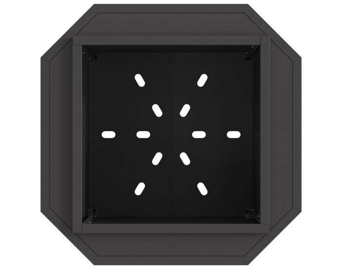 Sonata H Черно Бездимно Огнище 48x48x51 см от стомана Sonata H Черно Бездимно Огнище 48x48x51 см от стомана