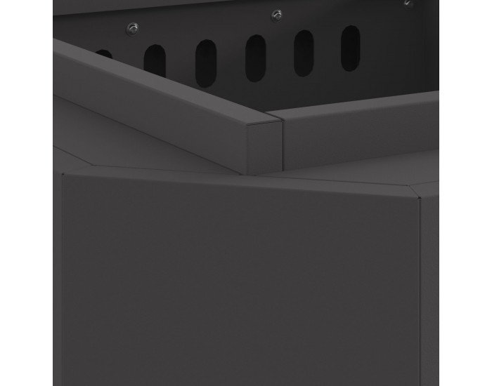 Sonata H Черно Бездимно Огнище 48x48x51 см от стомана Sonata H Черно Бездимно Огнище 48x48x51 см от стомана