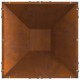 Sonata H Огнище Квадратно 50x50x35 см от Обветрена Стомана Sonata H Огнище Квадратно 50x50x35 см от Обветрена Стомана