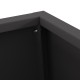 Sonata H Огнище Черно 50x35x100 см Стомана Sonata H Огнище Черно 50x35x100 см Стомана