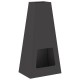 Sonata H Огнище Черно 50x35x100 см Стомана Sonata H Огнище Черно 50x35x100 см Стомана