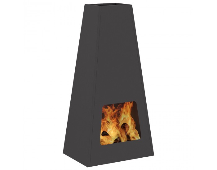 Sonata H Огнище Черно 50x35x100 см Стомана Sonata H Огнище Черно 50x35x100 см Стомана