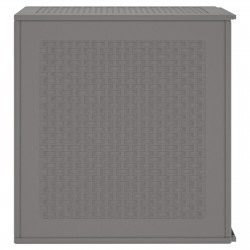 Sonata H Кутия за съхранение в градината Светлосиво 55x53x57 см - Външни съоражения