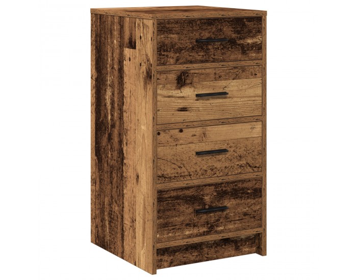 Sonata H Комплект тоалетни маси  3 частен комплект с LED Старо дърво Инженерна дървесина