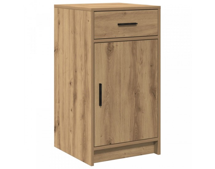 Sonata H Комплект тоалетка от 2 части с LED в дъбова инженерна дървесина