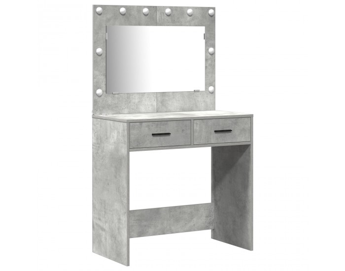 Sonata H 3 частен комплект маса за грим Конкретно сиво инженерна дървесина