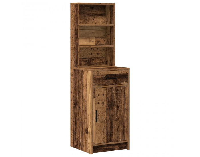 Sonata H 3 частен комплект за тоалетна маса от старо дърво и инженерно дърво