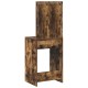 Sonata H Dressing Table с LED светлини Опушен дъб 50x41x135 см Sonata H Dressing Table с LED светлини Опушен дъб 50x41x135 см
