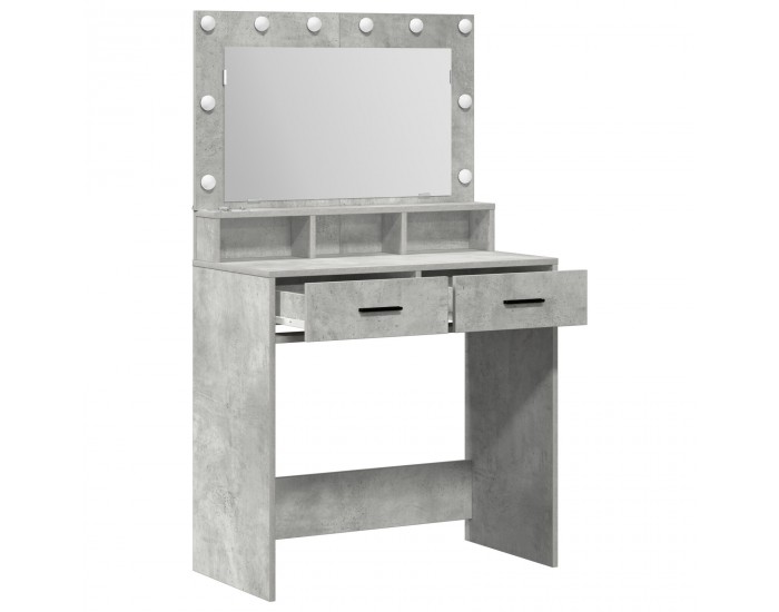 Комплект за грим с LED лампи Sonata H Светлосянка 79x41x135 см