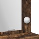 Sonata H Тоалетка с LED светлини, Димна дъб, 50x41x135 см