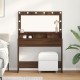 Таблица с LED светлини Sonata H - Кафяв дъб 100x41x135 см Таблица с LED светлини Sonata H - Кафяв дъб 100x41x135 см