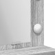 Sonata H Конзола с LED лампи в сиво Сонома - 50x41x135 см