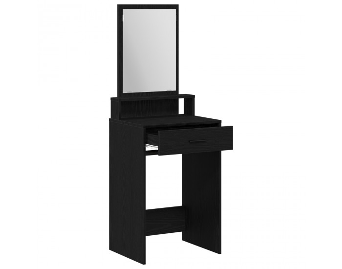 Sonata H Тоалетка с чекмеджета Черен дъб 50x41x140 см