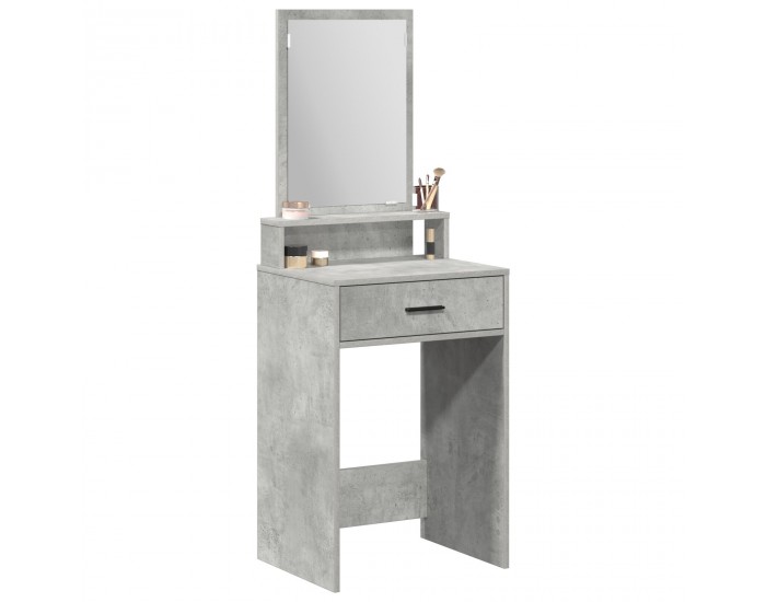 Sonata H Тоалетка с чекмеджета с цвят сиво бетон, размер 50x41x140 см