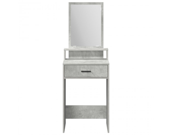 Sonata H Тоалетка с чекмеджета с цвят сиво бетон, размер 50x41x140 см