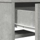 Sonata H Тоалетка с чекмеджета с цвят сиво бетон, размер 50x41x140 см