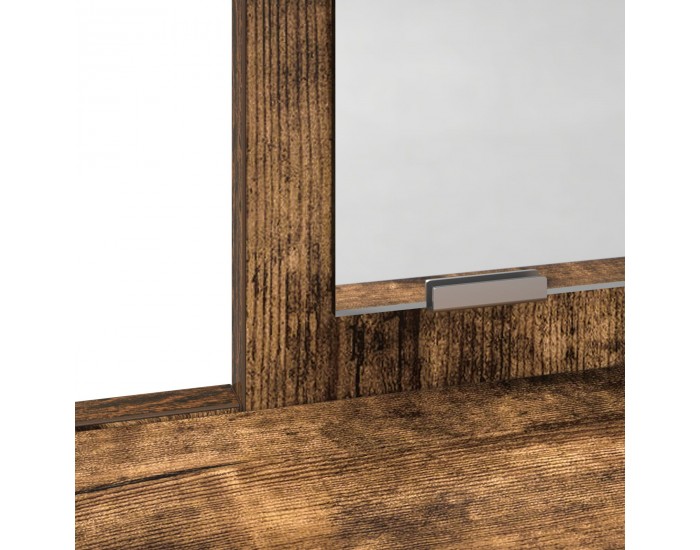 Sonata H Тоалетка с чекмеджета Опушен дъб 79x41x140 см