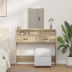Sonata H Тоалетка с чекмеджета Сонома дъб 100x41x140 см - Тоалетки и Огледала