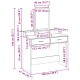 Sonata H Тоалетка с чекмеджета Цветен бетон 100x41x140 см Sonata H Тоалетка с чекмеджета Цветен бетон 100x41x140 см