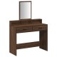 Дressing table с чекмеджета Кафяво дъб 100x41x140 см Дressing table с чекмеджета Кафяво дъб 100x41x140 см