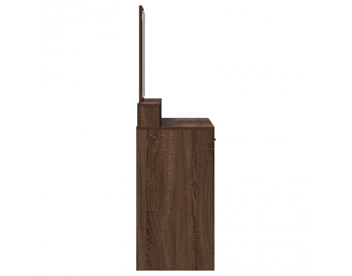 Дressing table с чекмеджета Кафяво дъб 100x41x140 см Дressing table с чекмеджета Кафяво дъб 100x41x140 см