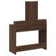 Дressing table с чекмеджета Кафяво дъб 100x41x140 см Дressing table с чекмеджета Кафяво дъб 100x41x140 см