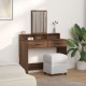 Дressing table с чекмеджета Кафяво дъб 100x41x140 см Дressing table с чекмеджета Кафяво дъб 100x41x140 см