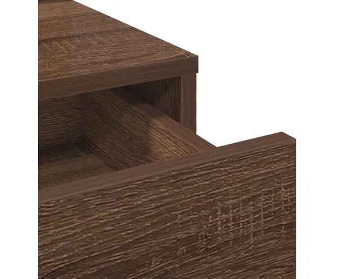 Дressing table с чекмеджета Кафяво дъб 100x41x140 см Дressing table с чекмеджета Кафяво дъб 100x41x140 см