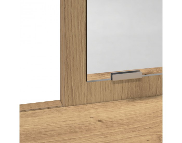 Sonata H Тоалетка с чекмеджета, дървен цвят, 100x41x140 см