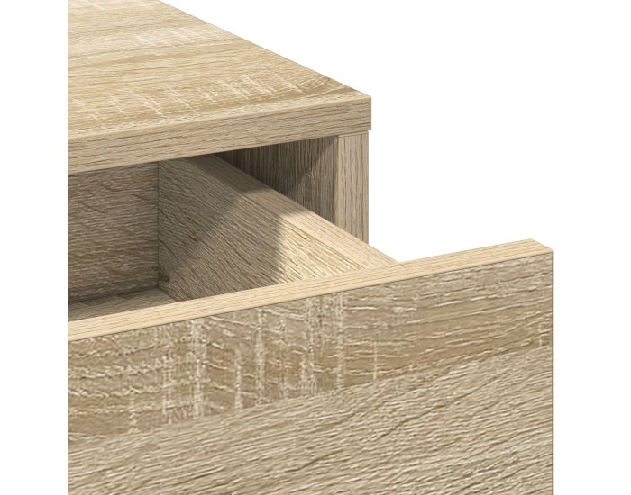 Sonata H Тоалета с LED лампи Сонома Дъб 79x41x140 см