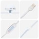 Sonata H Тоалетка с LED осветление Дъб Artisan 100x41x140 см Sonata H Тоалетка с LED осветление Дъб Artisan 100x41x140 см
