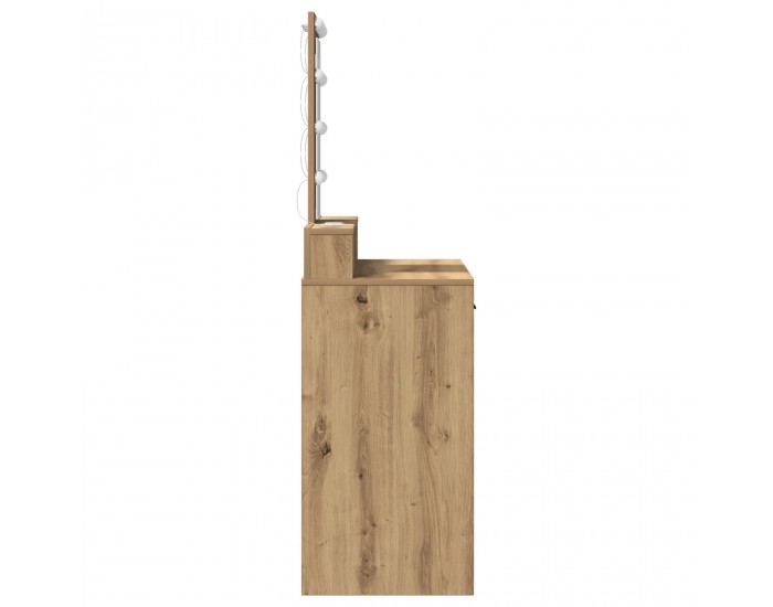 Sonata H Тоалетка с LED осветление Дъб Artisan 100x41x140 см Sonata H Тоалетка с LED осветление Дъб Artisan 100x41x140 см