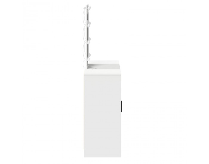 Sonata H Тоалетна масичка с LED светлини Бяла 102x33x135 см Sonata H Тоалетна масичка с LED светлини Бяла 102x33x135 см