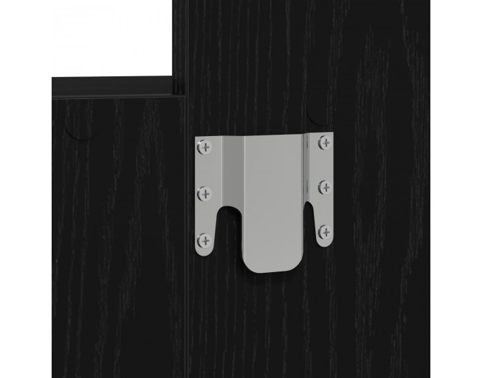 Sonata H Тоалетка за стена Черен дъб 60x40x70 см