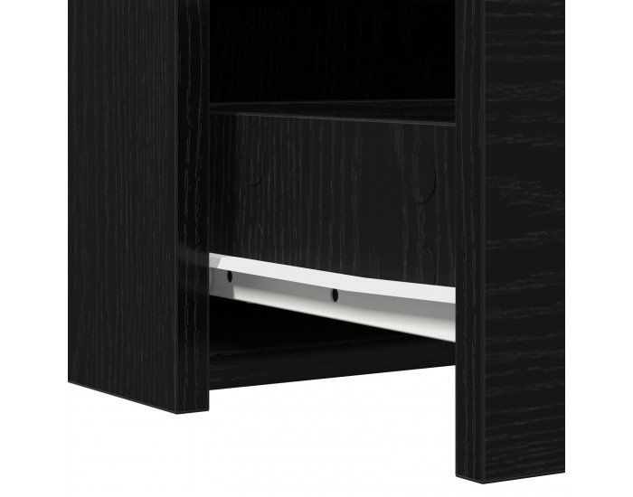 Sonata H Тоалетка за стена Черен дъб 60x40x70 см