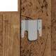 Sonata H Стенна тоалетка от старо дърво 60x40x70 см