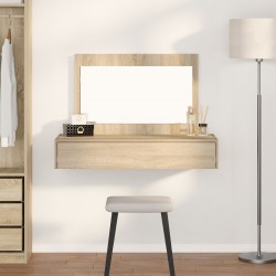 Sonata H Тоалетна масичка за стена Дъб 100x40x70 см - Тоалетки и Огледала