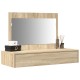 Sonata H Тоалетна масичка за стена Дъб 100x40x70 см