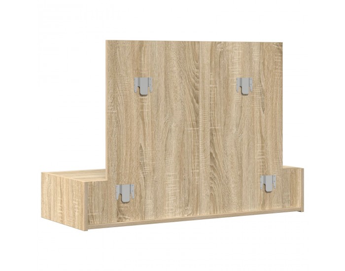 Sonata H Тоалетна масичка за стена Дъб 100x40x70 см