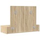 Sonata H Тоалетна масичка за стена Дъб 100x40x70 см