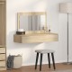 Sonata H Тоалетна масичка за стена Дъб 100x40x70 см