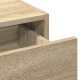 Sonata H Тоалетна масичка за стена Дъб 100x40x70 см