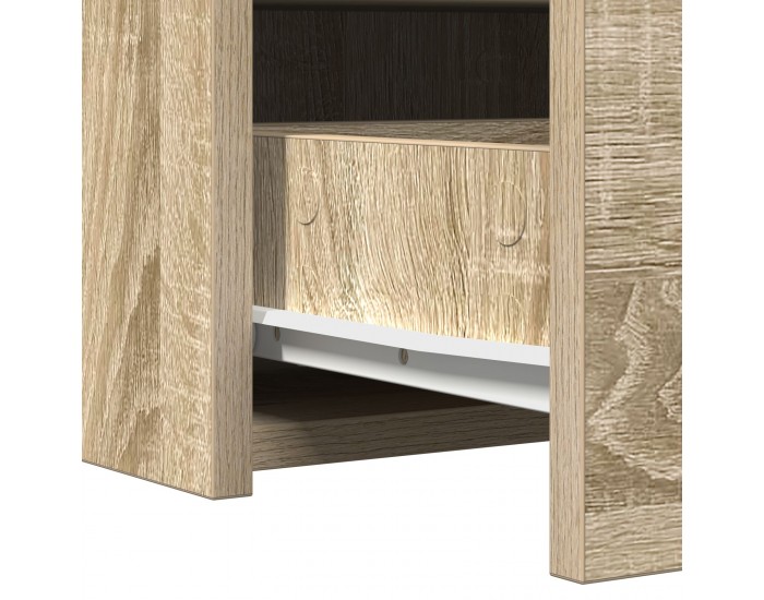 Sonata H Тоалетна масичка за стена Дъб 100x40x70 см