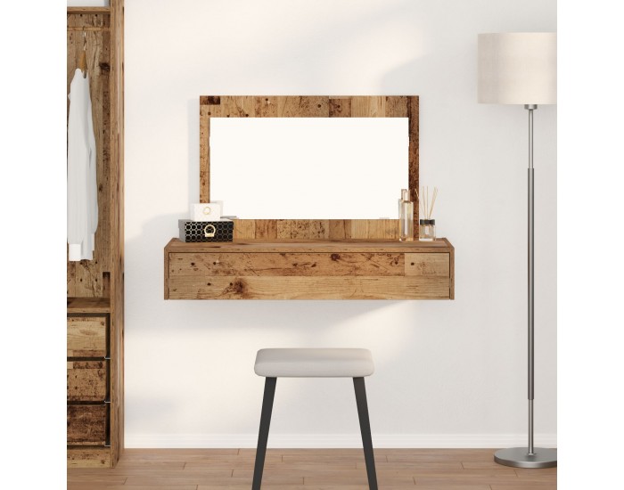 Sonata H стенно чекмедже за обличане - винтидж дърво - 100x40x70 см