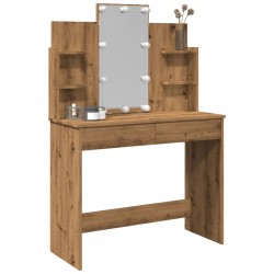 Sonata H Тоалетка с LED осветление Artisan Oak 96x40x142 cm - Тоалетки и Огледала