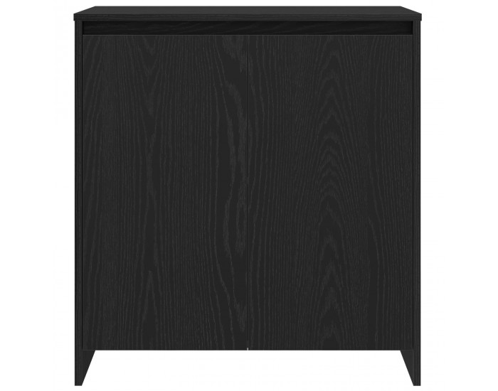 Sonata H 2-Частни Странични Маси в Черен Дъб Инженерна Дървесина