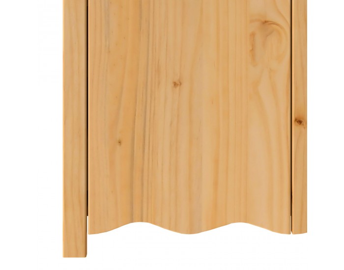 Sonata H Страничен шкаф ДРАММЕН 79x43x75,5 см от масивна дървесина бор