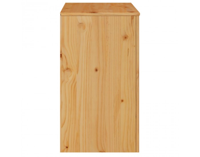 Sonata H Страничен шкаф ДРАММЕН 79x43x75,5 см от масивна дървесина бор