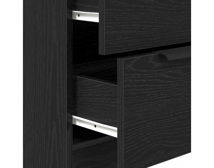 Sonata H Черен дъб шкаф 60x30x70 см Изработен от дървесина