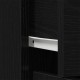 Сайдборд Sonata H Черен Дъб 60x30x75 см от Инженерна Дървесина